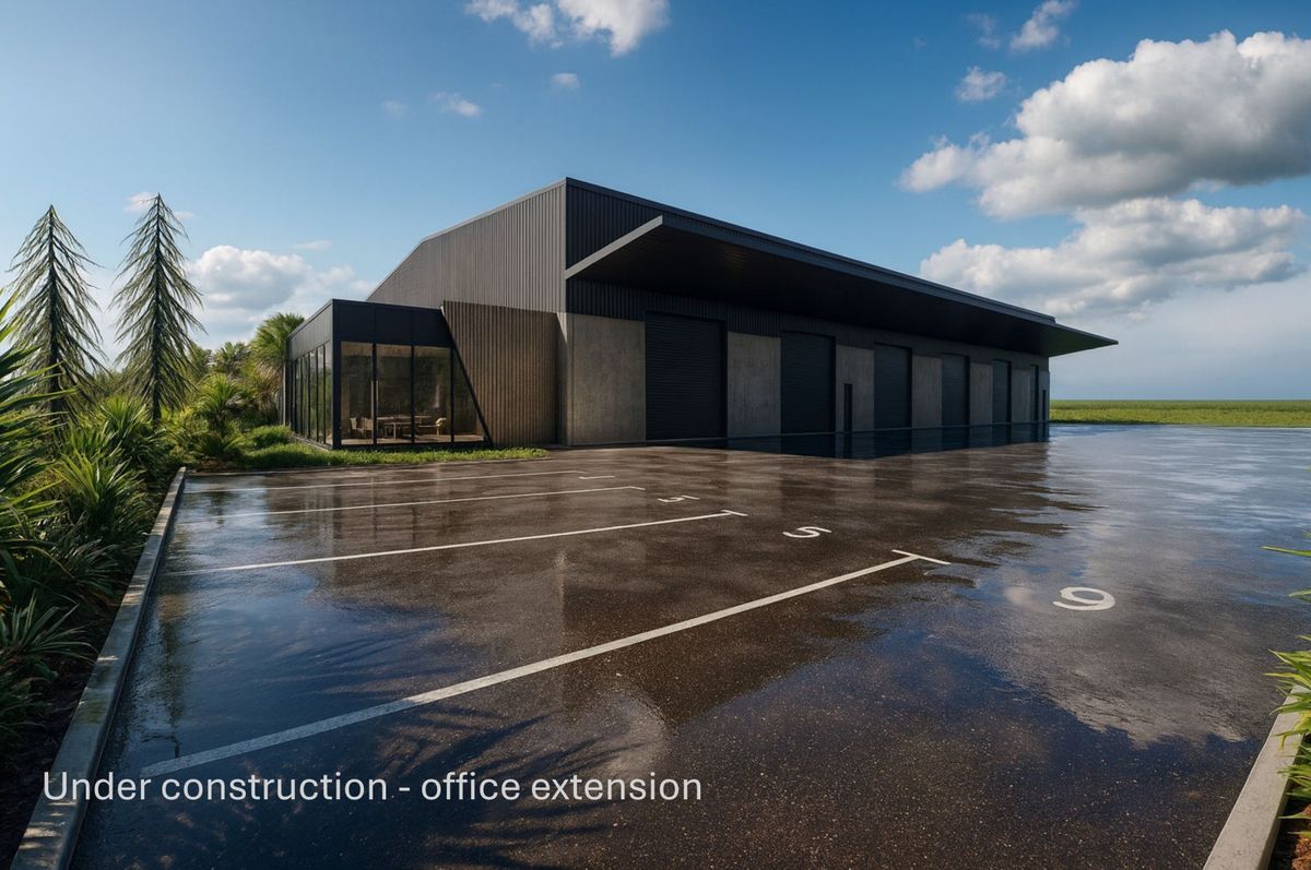 Brand New Industrial With Stunning Office