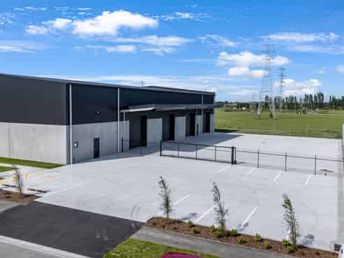 Prime, brand new industrial with crane