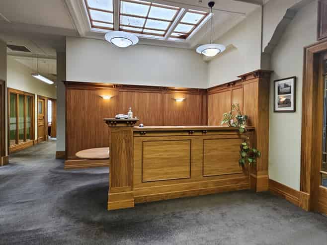 Character office environment