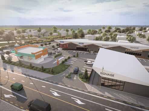 Brand-new retail and hospitality precinct
