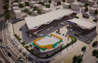 Brand-new retail and hospitality precinct
