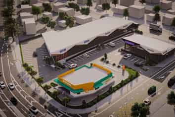Brand-new retail and hospitality precinct