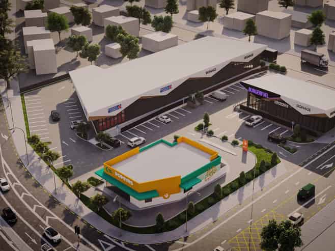 Brand-new retail and hospitality precinct
