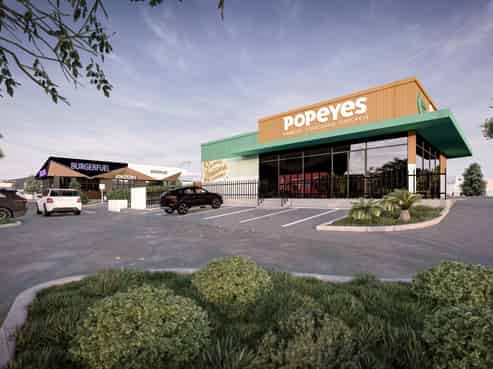 Brand-new retail and hospitality precinct