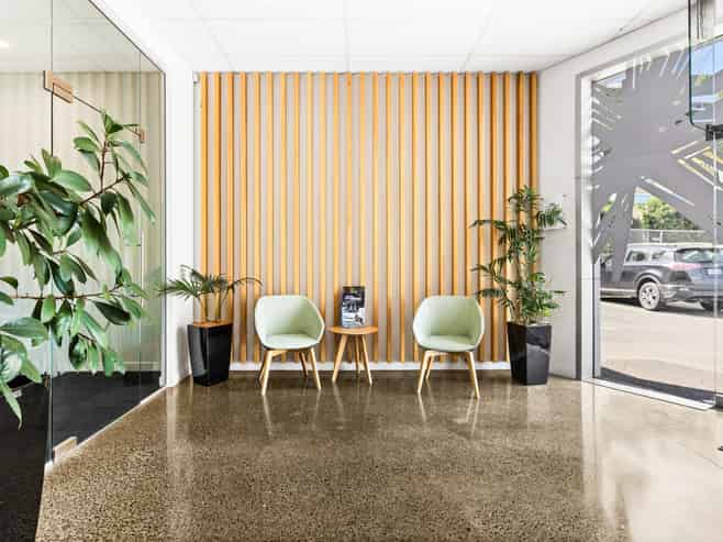 Corner profile A-Grade office with parking