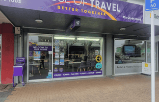 Busy Browns Bay Shop