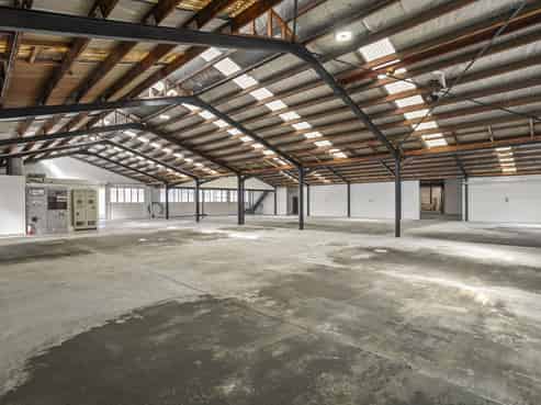 Large-scale industrial with substantial yard