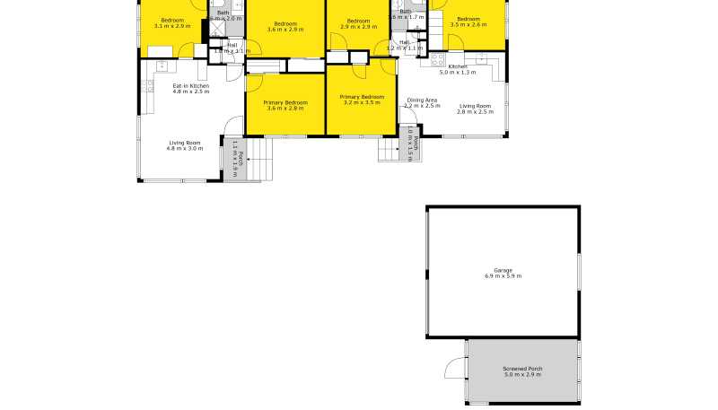 1 and 2/34 Evelyn Place, Hillcrest
