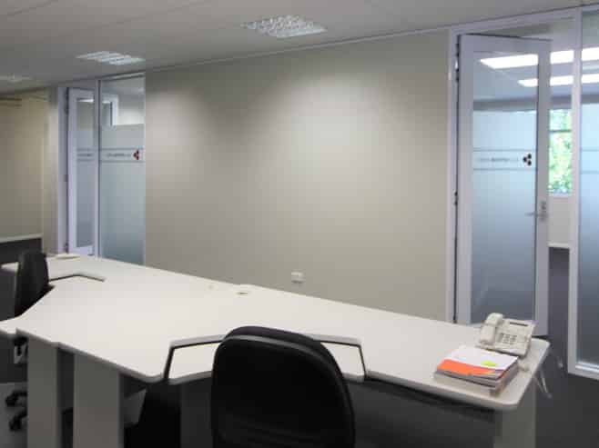 Tidy, functional office suite in central location