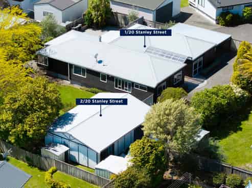 1 and 2/20 Stanley Street, Wharewaka