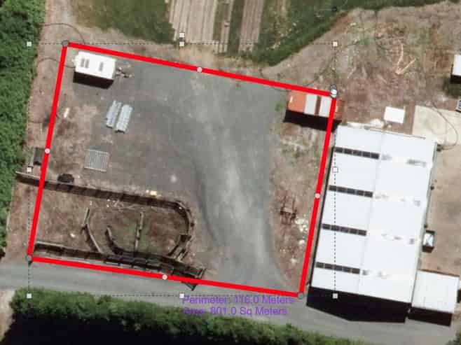 Taupaki For Lease - Metaled yard