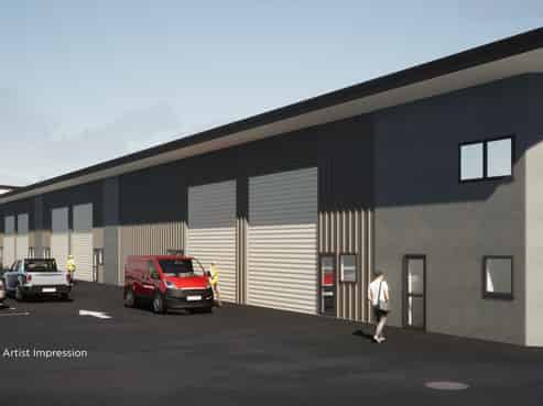 Brand new industrial unit with office