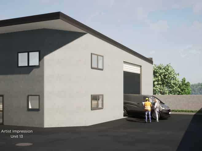 Brand new industrial unit with office