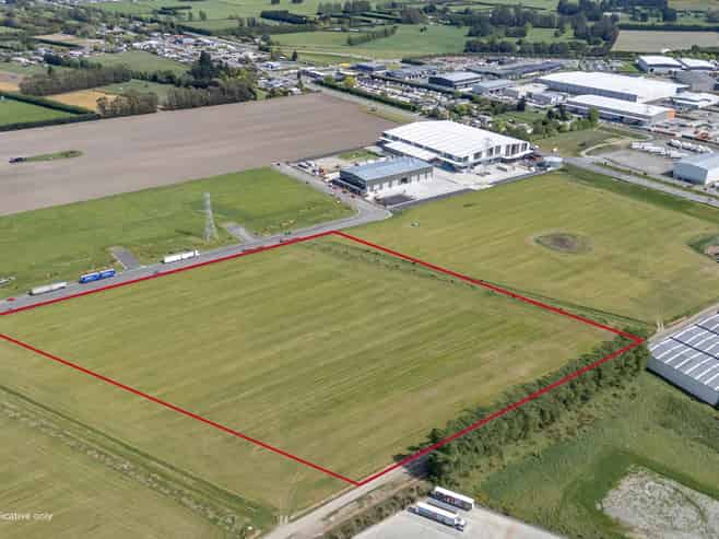 Premium industrial land