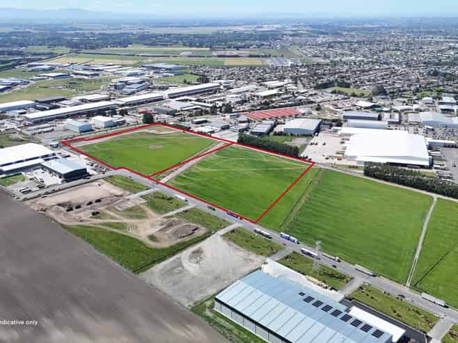 Supreme industrial development land - two lots