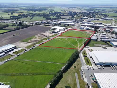 Supreme industrial development land - two lots