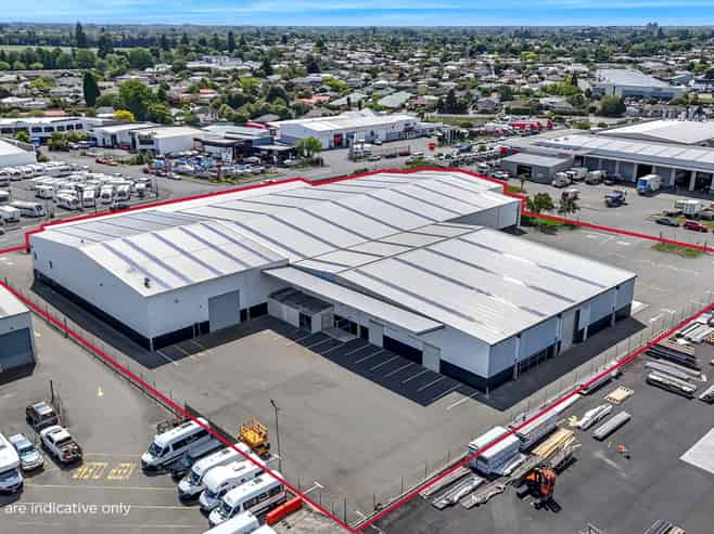 Standout industrial facility with huge profile