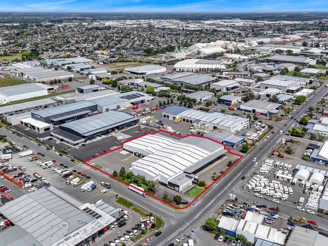 Standout industrial facility with huge profile