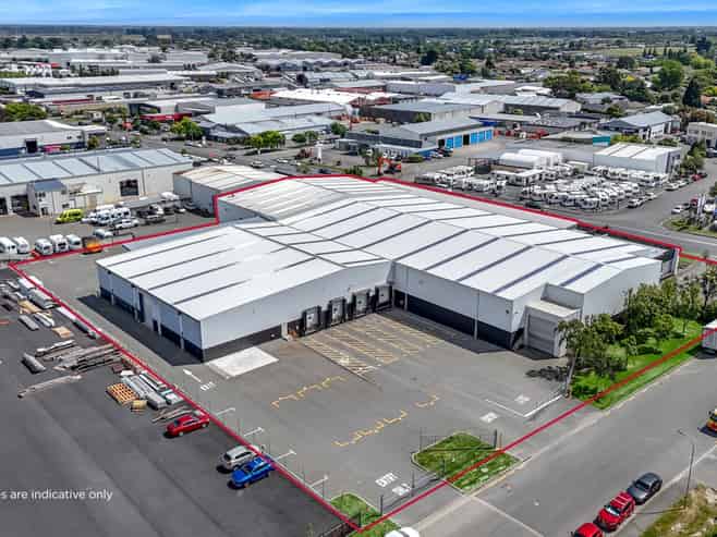 Standout industrial facility with huge profile