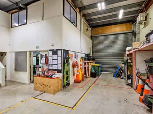 Four units easily converted into one tenancy