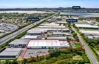 Vacant industrial with scale