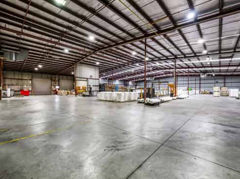 Vacant industrial with scale