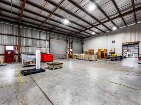 Vacant industrial with scale