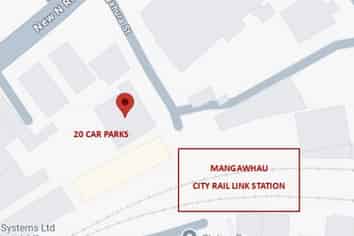 PARK N RIDE FROM CITY RAIL LINK MANGAWHAU STATION