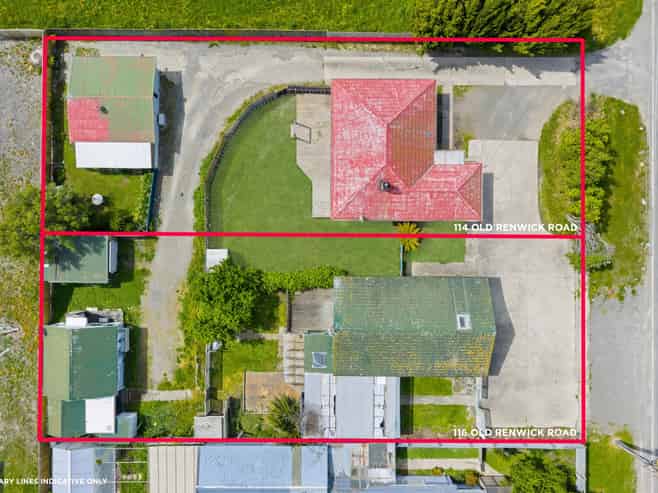 114 and 11 Old Renwick Road, Springlands