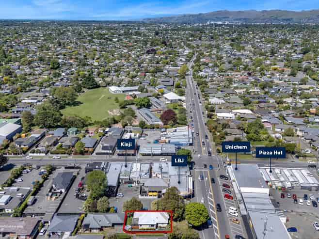 Professional office in suburban hub