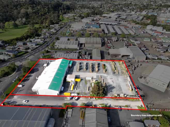 LARGE WEST AUCKLAND INDUSTRIAL YARD
