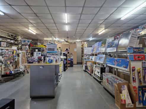 Showroom display with storage!