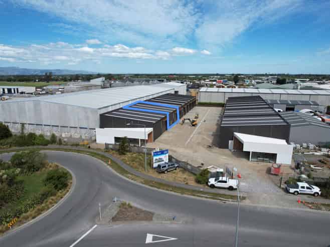Brand New Rolleston Warehouses Nearing Completion