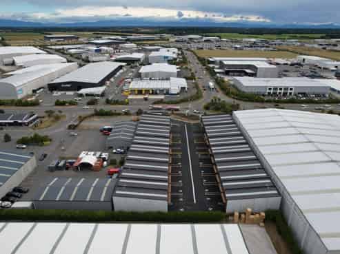 Brand New Rolleston Warehouses Nearing Completion
