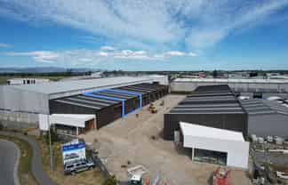 Brand New Rolleston Warehouses Nearing Completion