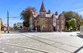 Character Office with Riverside Outlook