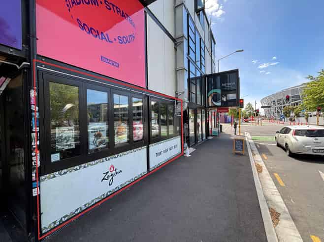 Hospitality. Bubble Tea or Bar Facing Madras St