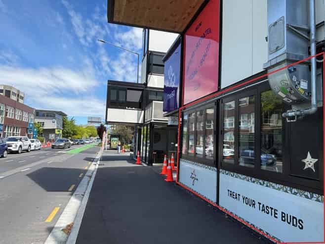 Hospitality. Bubble Tea or Bar Facing Madras St