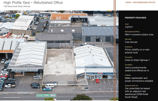 MAIN ROAD YARD + OFFICE FOR LEASE PENROSE