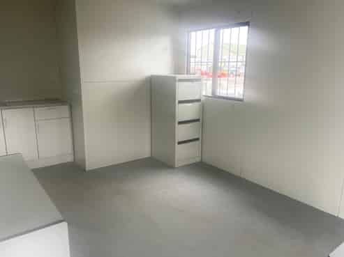 Secure office and yard space