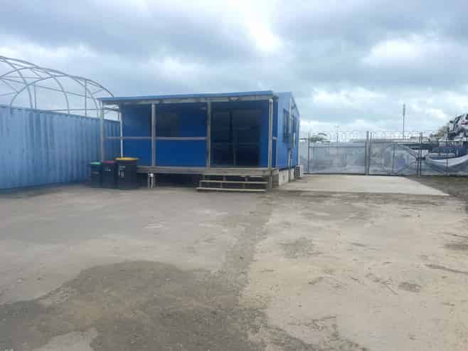 Secure office and yard space