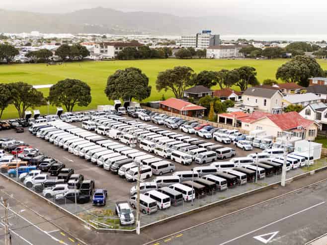 Secure high profile Petone yard