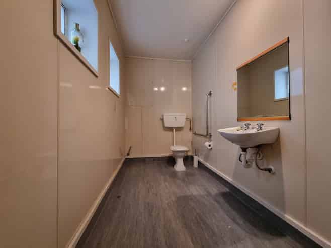 High exposure Main Street shop