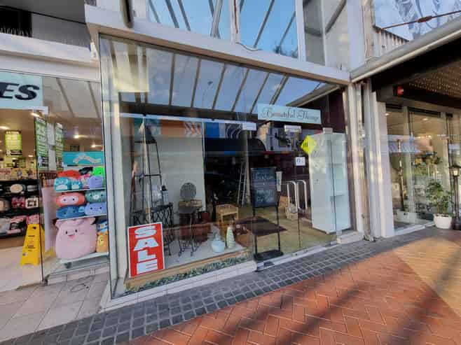 High exposure Main Street shop