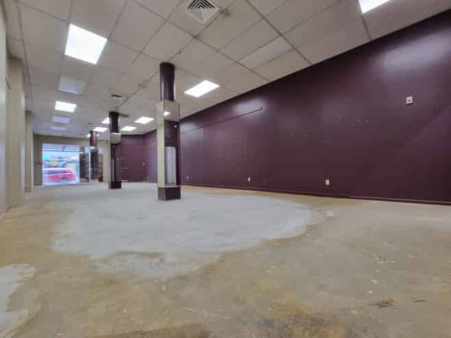 High exposure Main Street shop