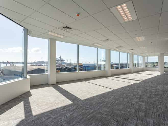 Full floor waterfront opportunity