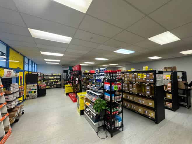 High profile showroom