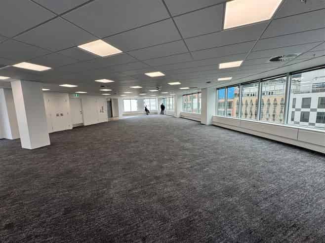 Refurbished floor ready for fit-out