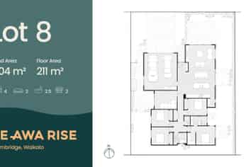 Lot 8  Te Awa Rise , Cambridge
