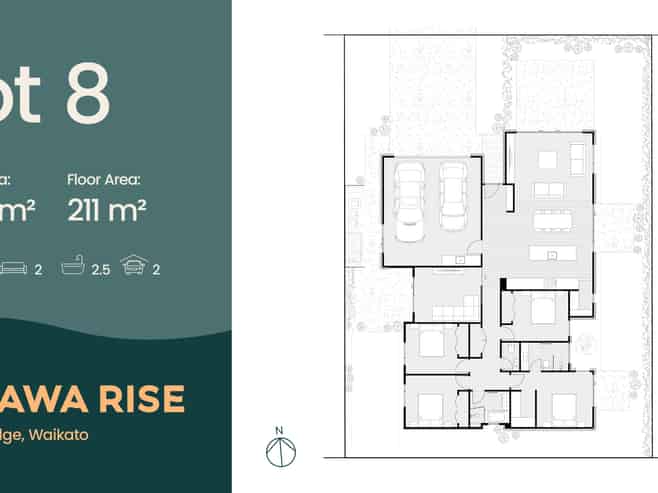 Lot 8  Te Awa Rise , Cambridge